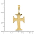thumbnail image 3 of FB Jewels 10K Yellow Gold Cross Charm, 3 of 3