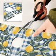 thumbnail image 6 of Yayeee Faucet Mat for Kitchen Sink 14.7" Diatomite Long Splash Guard Pad, Retro Beige Lemon, 6 of 7