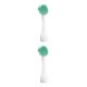 thumbnail image 4 of Seitruly Cepillo de limpieza facial Cepillo de masaje facial de silicona Limpiador facial exfoliante, cabeza única, verde blanco Verde blanco 1 cabeza 2piezas Seitruly CBP152387, 4 of 6