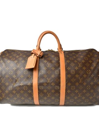Louis Vuitton Handbag Deauville M47270 Tea Brown Lv Logo Pvc Leather Boston  Bag
