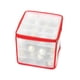 thumbnail image 4 of Caja De Almacenamiento De Adornos, Organizador De Decoración De Árbol De Navidad, Bolsa De Decoración De Adornos Guardurnaity HA020848-00, 4 of 6