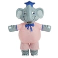 thumbnail image 4 of Cute Elephant Inflatable Costume For Adult Funny Pink Elephant Blow Up Suit Halloween Carnival Party Cosplay Outfit,Height 59"–74.8",Elephant, 4 of 7