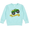 thumbnail image 2 of Inktastic Happy St. Patrick's Day Monster Truck with Leprechaun Toddler Sweatshirt, 2 of 4