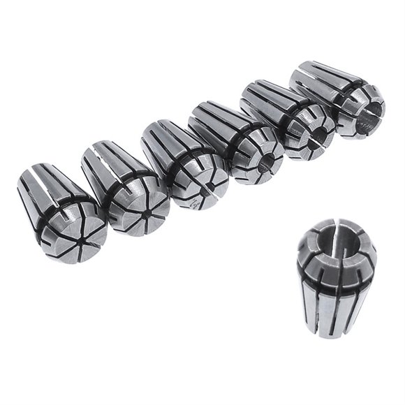 ER11 Chuck 1/2/3/3.175/4/5/6.35/7mm Support de Collet pour Machine de Gravure CNC & Moulage, Utilisé Longtemps