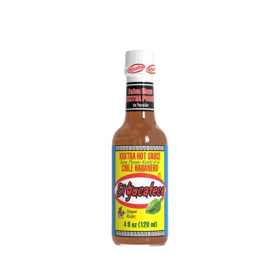 El Yucateco Chile Habanero Xxxtra Hot Sauce, 4 fl oz