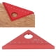 thumbnail image 5 of Escuadra De Carpintería, Escala Métrica Regla De ángulo De 45 Grados aleación De Aluminio Oxidado Alta Precisión Anti Deformación Para Productos De Madera, 5 of 7