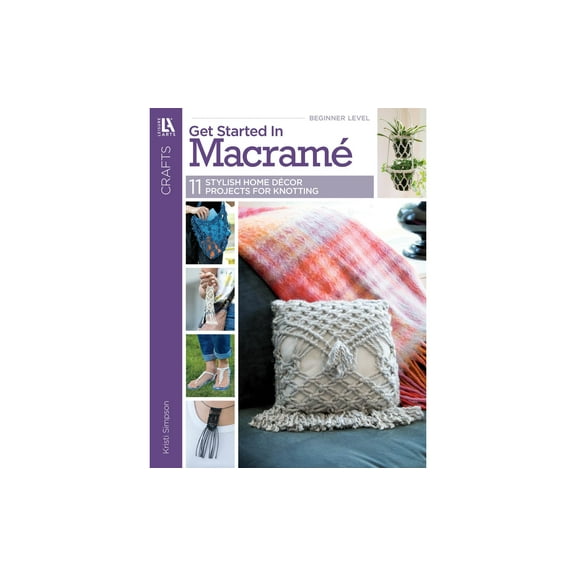 Leisure Arts Macrame? Wall Hangings Book - Macramé Books For Adults And Beginners, Easy Instructions To Learn 11 Patterns That Will Inspire Your Projects