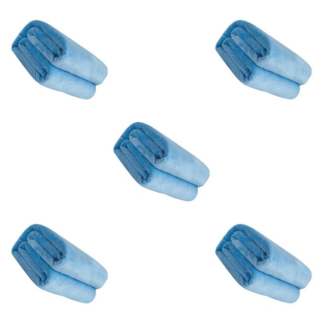 Inteprter Manta de franela Mantas para niños adultos Interior Exterior Viajar Ver películas Mantener caliente Suministros Azul cielo 50x70cm Type2 NO2 Inteprter CBP043894