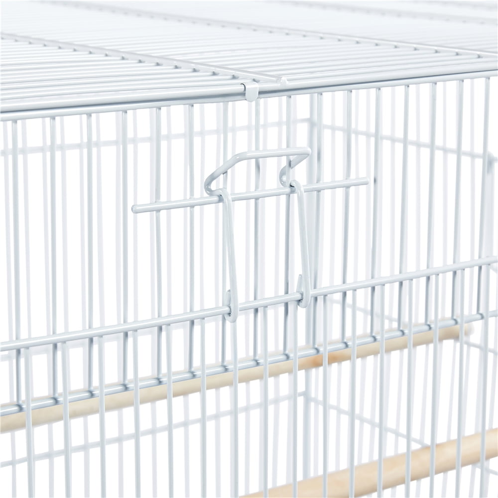 Renwick Flight Cage for Birds, White