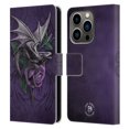 thumbnail image 1 of Head Case Designs Officially Licensed Anne Stokes Dragons 3 Beauty 2 Leather Book Wallet Case Cover Compatible with Apple iPhone 14 Pro, 1 of 6