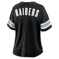 thumbnail image 5 of Women's Fanatics Black Las Vegas Raiders Redzone Curl Route T-Shirt, 5 of 5