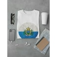 thumbnail image 3 of Grunge San Marino Flag Tee Men's -Image by Shutterstock, 3 of 4