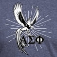 thumbnail image 3 of CafePress - Alpha Sigma Phi Phoenix Black T Shirt - Mens Tri-blend T-Shirt, 3 of 4