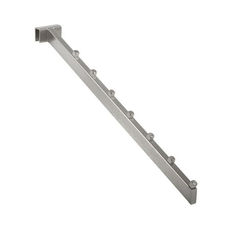 Econoco - BQRH7BSN 7 Cube Rectangular Tubing Waterfall for Horizontal Mount in Satin Nickel. Pack of 24