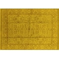 thumbnail image 1 of Ahgly Company Indoor Rectangle Oriental Yellow Industrial Area Rugs, 5' x 8', 1 of 4