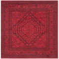 thumbnail image 1 of Safavieh Adirondack Collection ADR108F Red and Black Oriental Vintage Square Area Rug (4' Square), 1 of 5