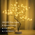 thumbnail image 2 of NestE 108 LED Sparkly Fairy Tree Lamp, Warm White, Remote Control, USB/Battery, 8 Modes, DIY Bonsai Decor, Festival Decoration Light, 2 of 7