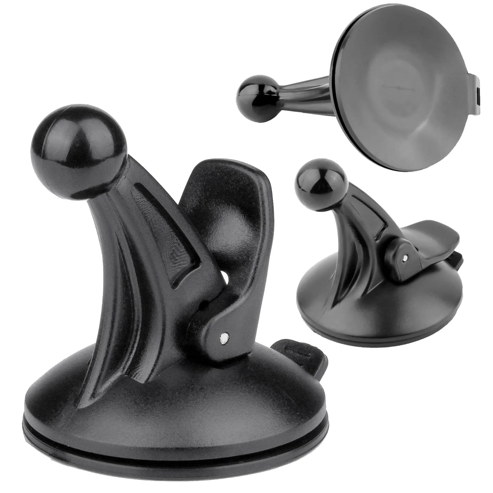 GPS Windshield Mount Holder, TSV GPS Suction Cup Mount Holder, Car Mount Holder 17mm Swivel Ball, Garmin GPS Accessories Compatible for Garmin GPS Nuvi