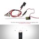 thumbnail image 3 of La luz LED Kit 4 2 Blanco 2 Rojo con el controlador del interruptor intermitente trasera de la linte Abanopi Blanco y rojo/con controlador, 3 of 7
