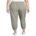 thumbnail image 4 of CHOK Women‘s Plus Size Soft Joggers, 4 of 5