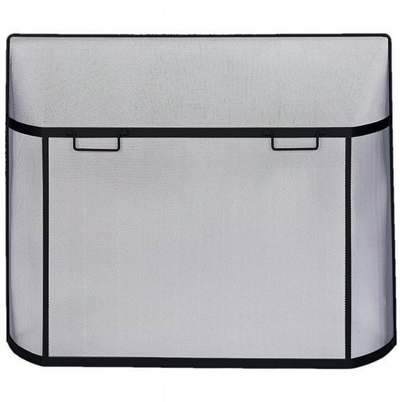 Curved Spark Guard with Black Finish