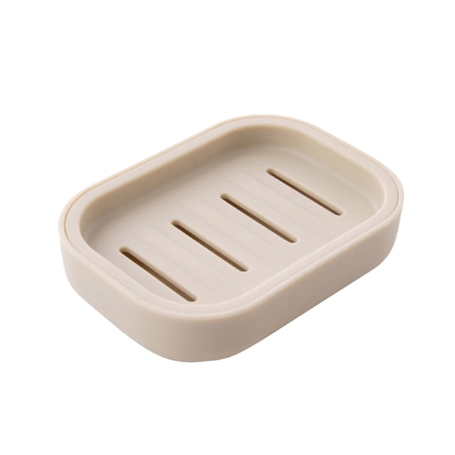 Jabonera de plástico con tapa y drenaje. Jabonera para mantener el jabón seco. Fácil de limpiar. Ideal para camping, gimnasio, baño y otras situaciones.
