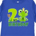 thumbnail image 4 of Inktastic 2nd Birthday Prince Frog Boys Long Sleeve Toddler T-Shirt, 4 of 5