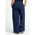 thumbnail image 5 of ELOQUII Women's Plus Size The Ultimate Stretch Wide Leg Pant, 5 of 6