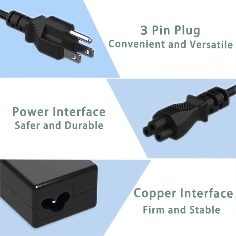 Caricabatterie 65W Per Dell Inspiron 15 – Compatibile Con 3000, 5000, 7000, Connettore 4,5x3,0 Mm