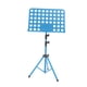 thumbnail image 1 of Atril para Partituras Soporte Telescópico Plegable para Libros Base Estable Portátil Metálica Diseño Compacto Ligero Adecuado para Músicos y Uso en Azul, 1 of 8