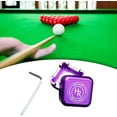 thumbnail image 2 of HUGFEGWE Billiard Chalk Storage Box Snooker Chalk Box Container Practical Tool Square Accessories Pool Cue Chalk Holder for Beginner U2537-18193, 2 of 7