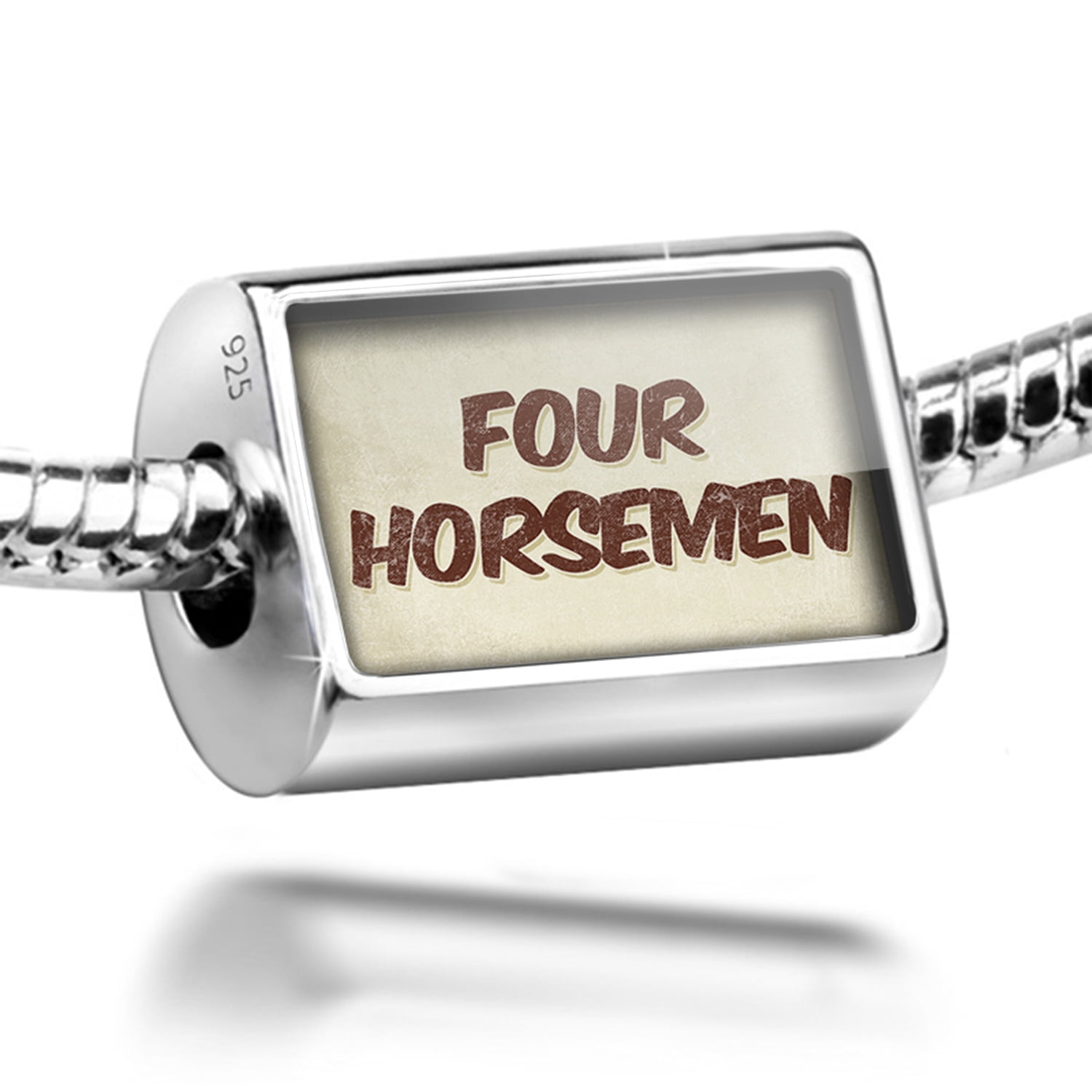 Neonblond Charm Four Horsemen Cocktail, Vintage style 925 Sterling