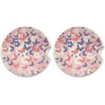 thumbnail image 2 of FREEAMG 2 Pack Butterfly Daisy Car Cup Holder Coaster Anti Slip Car Coasters Drink Coaster Cute Auto Interior Accessories for Women & Men 2.5", 2 of 6
