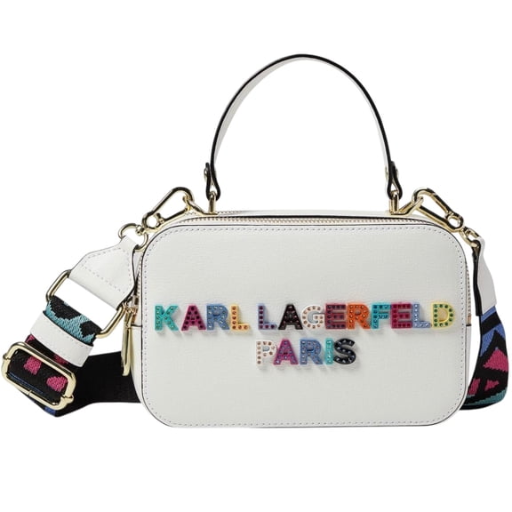 Bolsa estilo Camara Karl Lagerfeld Agyness White