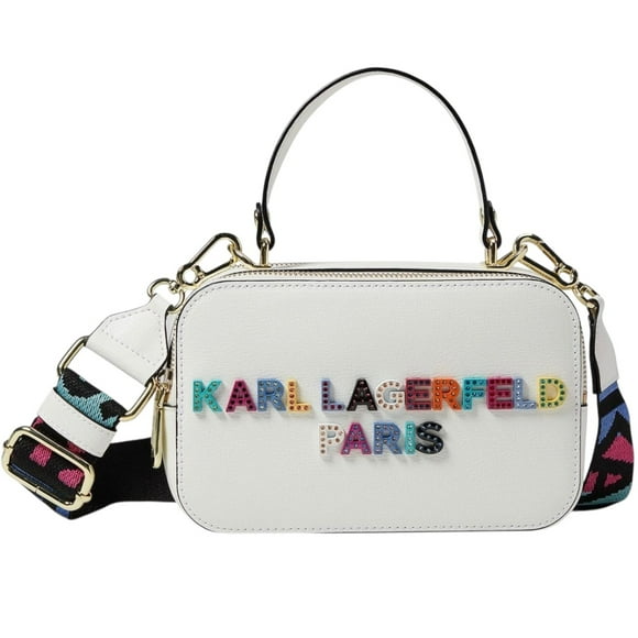 Bolsa estilo Camara Karl Lagerfeld Agyness White