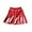Red, variant on lnmuld Girls Short Skirt Piano Key Color Pleated Knit Skirt for Everyday Casual Wear and School Outfits Size:3-4 Years