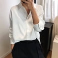 thumbnail image 4 of Womens Long Sleeve Button Down Shirt For Casual Loose Shirt, 4 of 6