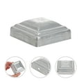 thumbnail image 4 of 10pcs tapa del poste de la cerca Postes de la cerca Cubiertas del casquillo galvanizadas del poste de la cubierta del hierro, 4 of 4