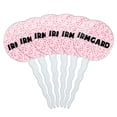 thumbnail image 1 of Irmgard Cupcake Picks Toppers - Set of 6 - Pink Speckles, 1 of 1