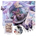 thumbnail image 2 of 120 Pegatinas de Mariposas para Mascotas, Cristales de Hielo, Pegatinas Impermeables de Mariposas Transparentes para Suministros de áLbumes de Recortes, 2 of 7