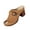 Brown_009, variant on Wedge Sandals for Women 2026 Summer Dressy Platform Heeled Sandals Buckle Strap Mules Clogs Chunky High Heel Casual Slippers Half-Covered Toe for A Chic Look Coffee 5.5(EU-36)