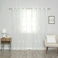 thumbnail image 1 of Quality Home Sheer Floral Curtains, 1 of 5