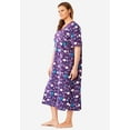 thumbnail image 3 of Dreams & Co. Plus Size Long Print Sleepshirt, 3 of 6