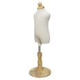 thumbnail image 2 of Torso de Maniquí para Niños Pequeños Colcomx Soporte de Madera, 2 of 8
