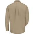thumbnail image 2 of Bulwark Snap Front Deluxe Shirt - 4.5 Oz - Cat 1 - Sns2-TAN-Regular-M, 2 of 3