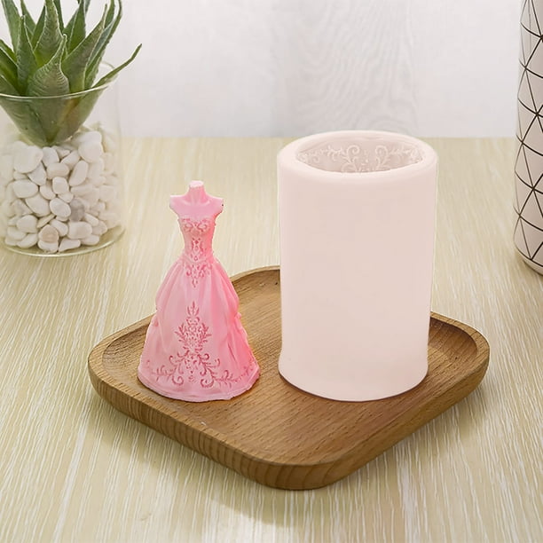 Fjofpr Love Messenger Bride Groom Wedding Dress Silicone Mold Wedding