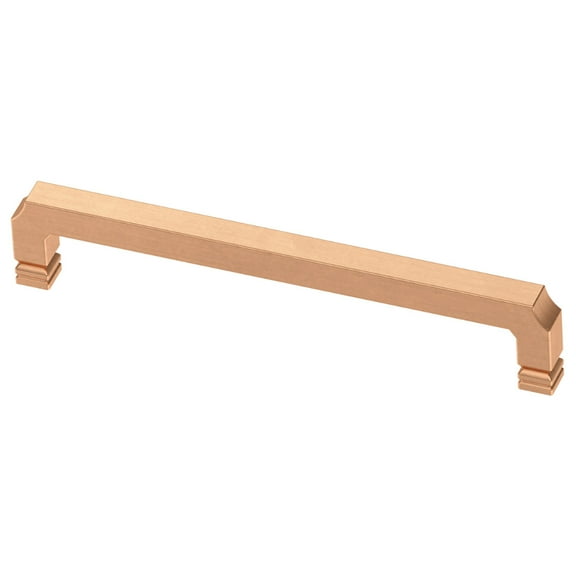 Liberty Hardware P39072c-Cp Notched 6-5/16" Center To Center Handle Cabinet Pull