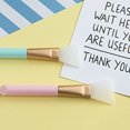thumbnail image 4 of Funie 2Pcs DIY Silicone Facial Mud Mask Brush Stirring Stick Makeup Applicator Tool, 4 of 8