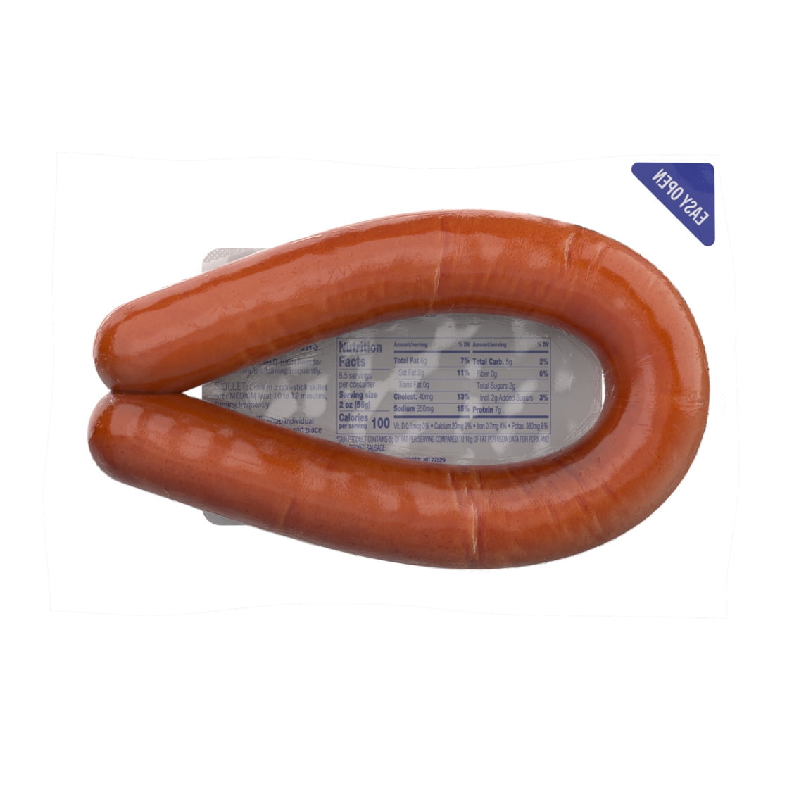 Butterball, Fully Cooked Natural Hardwood Smoked Turkey Sausage, Refrigerated 13 oz Plastic Wrapper