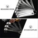 thumbnail image 2 of 1 Set 10 Pcs Stainless Steel Measuring Spoons Baking Measuring Spoons (Silver), 2 of 4